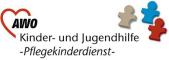 logo, rot, schwarz, kinder, kinderpflegedienst